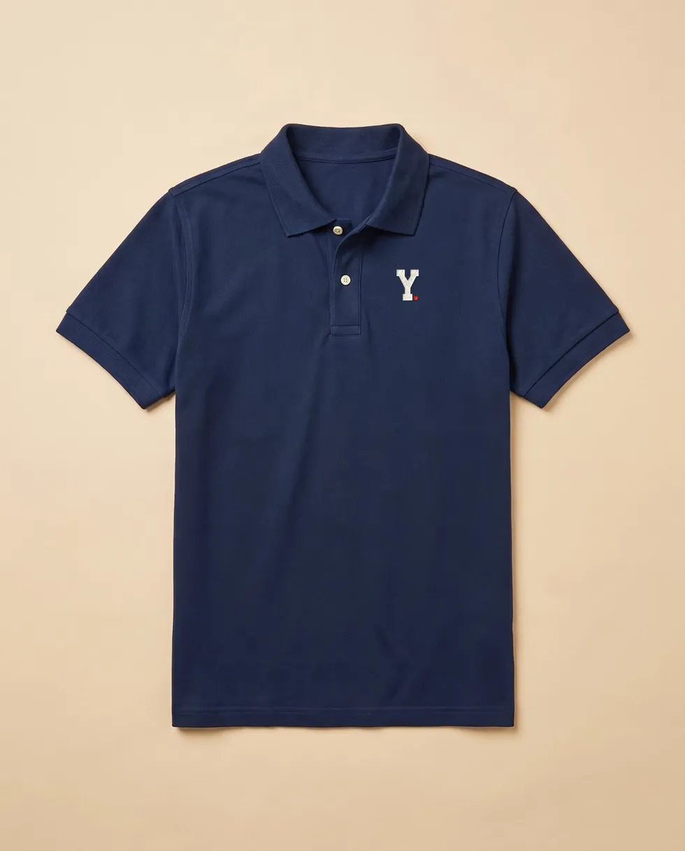 Polo Y., Marinho · piquê