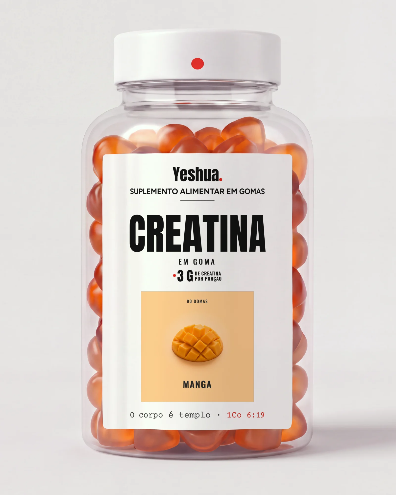 Creatina em goma, sabor Manga